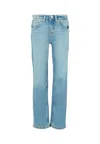 Levi's Light Blue Jeans For Boy In Blue