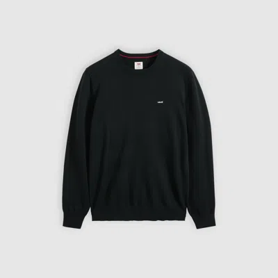 Levi's Lightweight Housemark Sweater In Gray