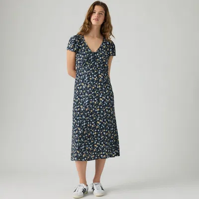 Levi's Lilith Midi Dress In Blue