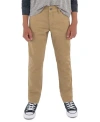 Levi's Big Boys 511 Slim Fit 5-pocket Sueded Pants In Harvest Gold