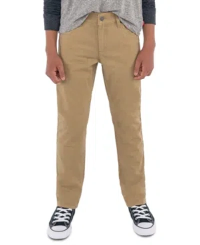 LEVI'S LITTLE BOYS 511 SLIM FIT FIVE-POCKET SUEDED PANTS