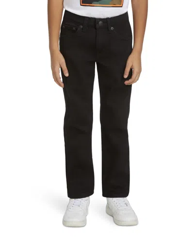 Levi's Kids' Little Boys 511 Slim Fit Stretch Performance Jeans In Black Stretch