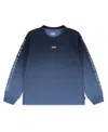 Levi's Big Boys Ombre Print Long Sleeve T-shirt In Blue