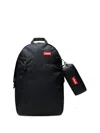 Levi's Logo-patch Backpack In Black
