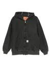 Levi's Logo-patch Jacket In Black