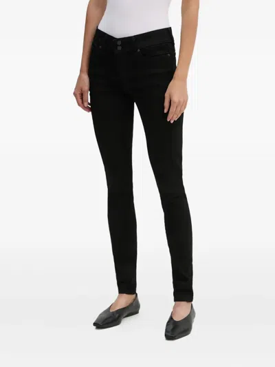 Levi's Logo-patch Jeans In Black