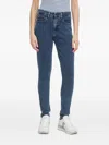 Levi's Logo-patch Jeans In Blue