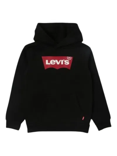 Levi's Kids' Logo-print Hoodie In Black