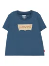 Levi's Logo-print T-shirt In Blue