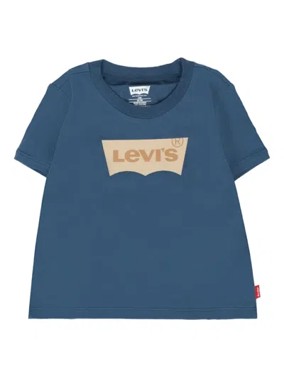 Levi's Babies' Logo-print T-shirt In Blue