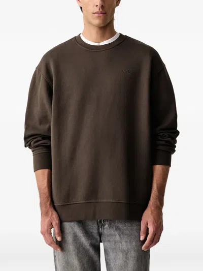 Levi's Logo-embroidered Crew-neck Sweater In Multi