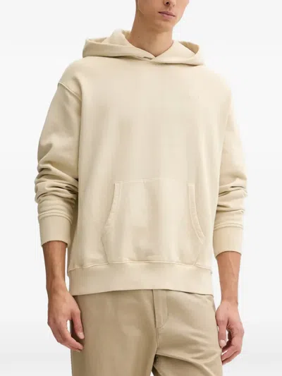 Levi's Logo-embroidered Hoodie In Neutral