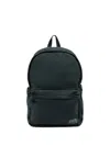 Levi's Logo-patch Canvas Backpack In Black
