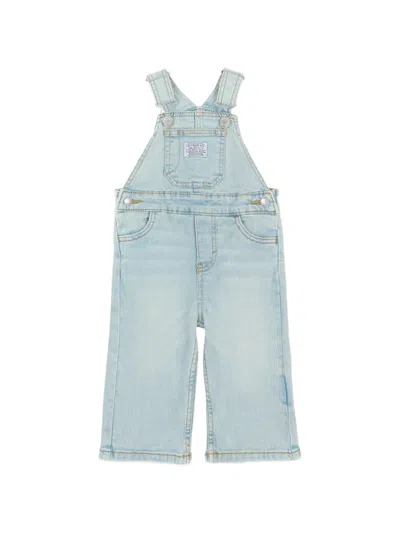 Levi's Babies' Logo-patch Dungarees In Blue
