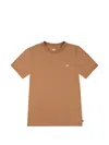 Levi's Logo-patch T-shirt In Brown