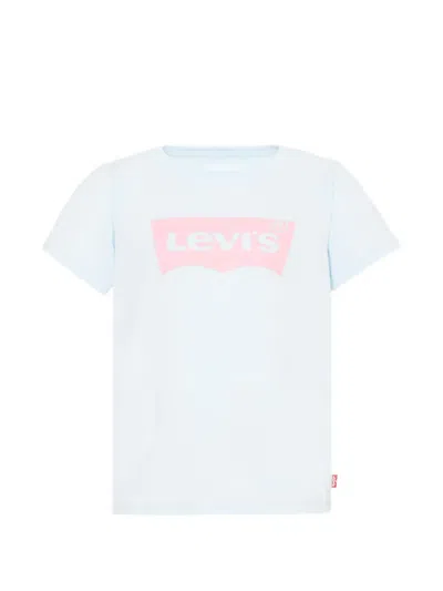 Levi's Logo-print Short-sleeve T-shirt In Blue