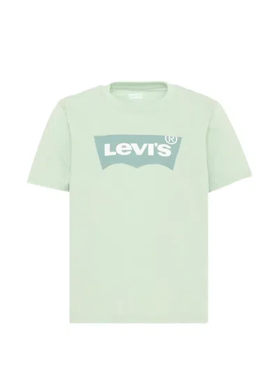 Levi's Logo-print T-shirt In Green