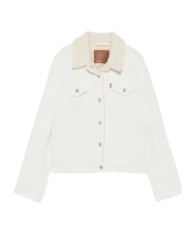 Levi's Long Sleeve Jacket In White