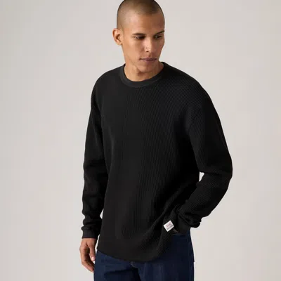 Levi's Long-sleeve Relaxed Thermal Shirt In Animal Print