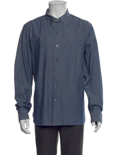 Pre-owned Levi's Long Sleeve Shirt In Blue