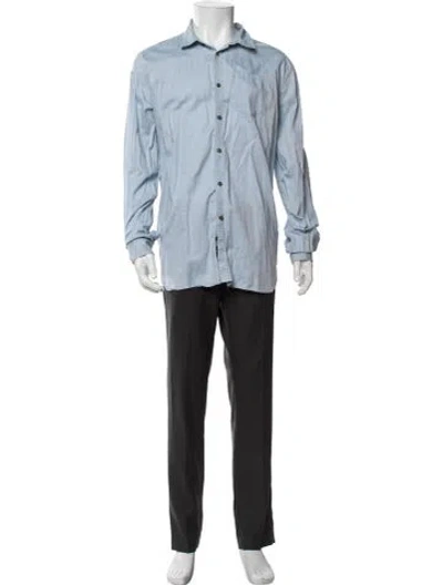 Pre-owned Levi's Long Sleeve Shirt In Blue