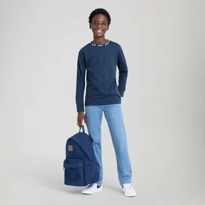 Levi's Kids' Longsleeve Tee Big Boys 8-20 T-shirt L In Blue