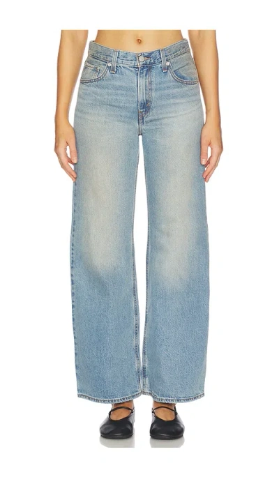 Levi's Loose Boot In Blue