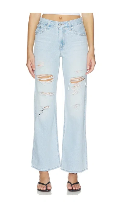 Levi's Loose Boot In Blue