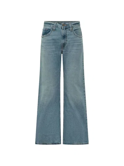 Levi's Loose Boot High-rise Jeans In Blue