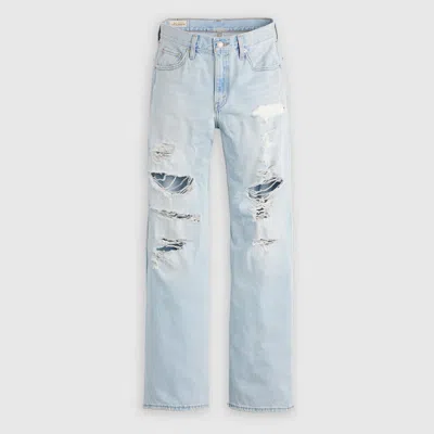 Levi's Loose Boot Denim Trousers In Blue
