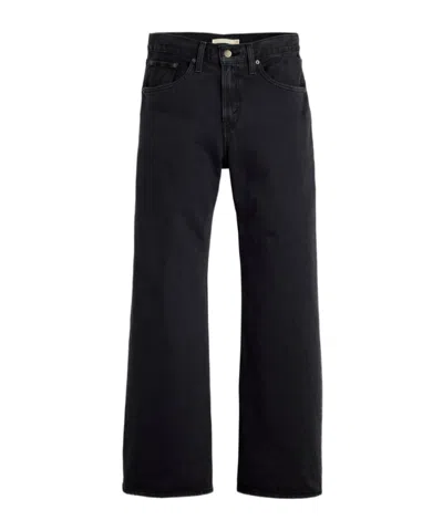 Levi's Loose Boot Trousers In Black