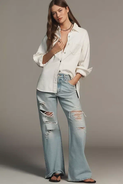 Levi's Loose High-rise Bootleg Jeans In Blue