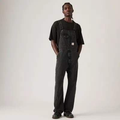 Levi's Loose Overalls In Gray