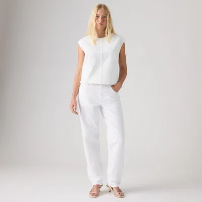 Levi's Loose Taper Jeans In White