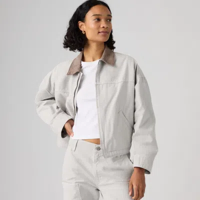Levi's Loose Workwear Jacket In Black