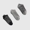 Levi's Low Cut Leopard Socks (3-pack) In Multi