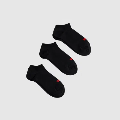 Levi's Low Cut Socks (3-pack) In Black