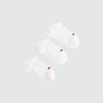Levi's Low Cut Socks (3-pack) In White