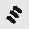 Levi's Low Cut Socks (3-pack) In Black