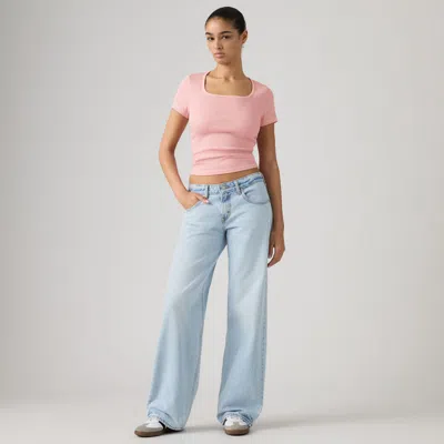 Levi's Low Loose Jeans In Blue