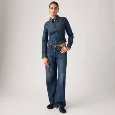 Levi's Low Loose Jeans In Blue