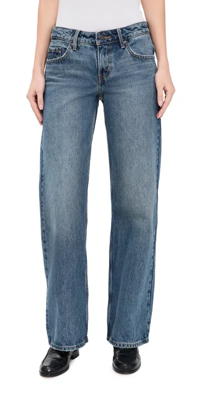 Levi's Low Loose Jeans Rescued City In Gray