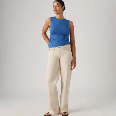 Levi's Low Loose Jeans In White