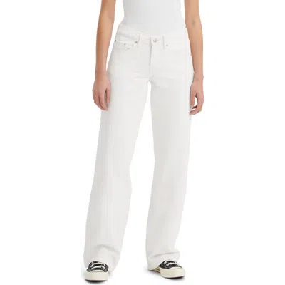 Levi's® Low Loose Wide Leg Jeans In White Squared