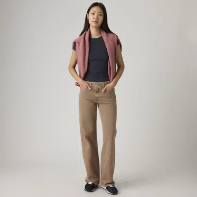 Levi's Low Loose Women's Jeans 32x30 In Brown