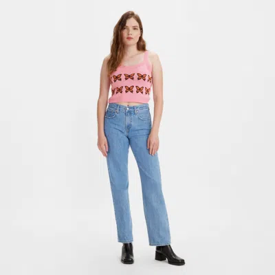 Levi's Low Pro Women's Jeans 32 In Blue