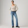 Levi's Low Slim Boot Jeans In Blue
