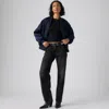 Levi's Low Straight Jeans In Black