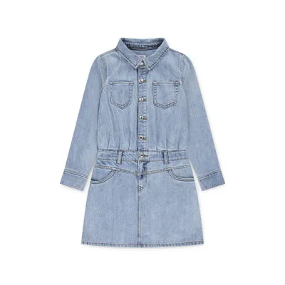 Levi's Ls Western Dress Big Girls S-xl L In Blue