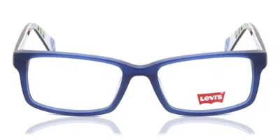 Levi's Ls1009 1163 Men's Glasses Blue Size 48 - Free Lenses - Blue Light Block Available